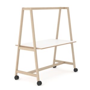 Nova Wood Multipurpose m. Hjul (Høj) - 180 x 105 cm